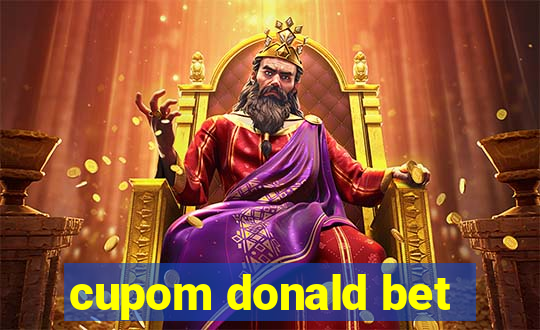 cupom donald bet